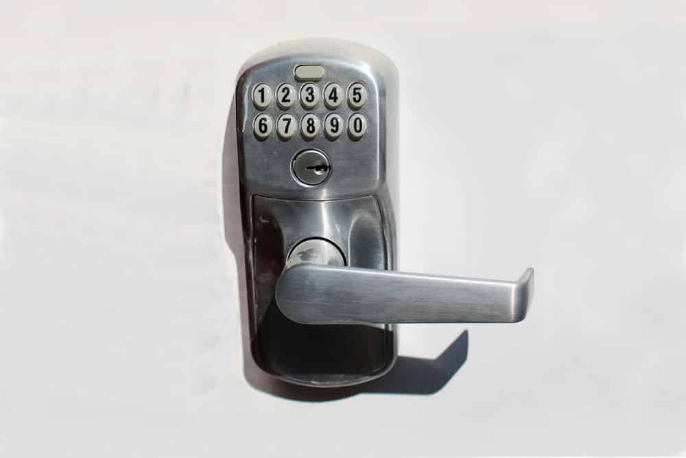 door knob with combination
